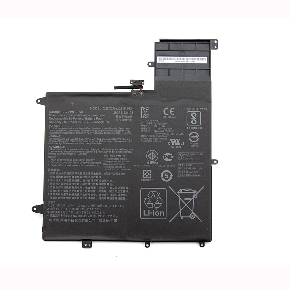 Batería para UX360-UX360C-UX360CA-3ICP28/asus-C21N1624